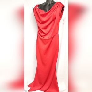 Corvette Red (tall fit) max dress (scuba). Sz 2x.  Label removed. New.